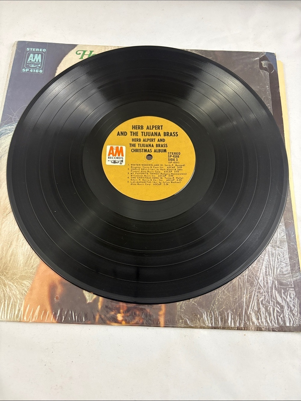 Herb Alpert and the Tijuana Brass Christmas Album Vinyl Record LP - Picture 4 of 6